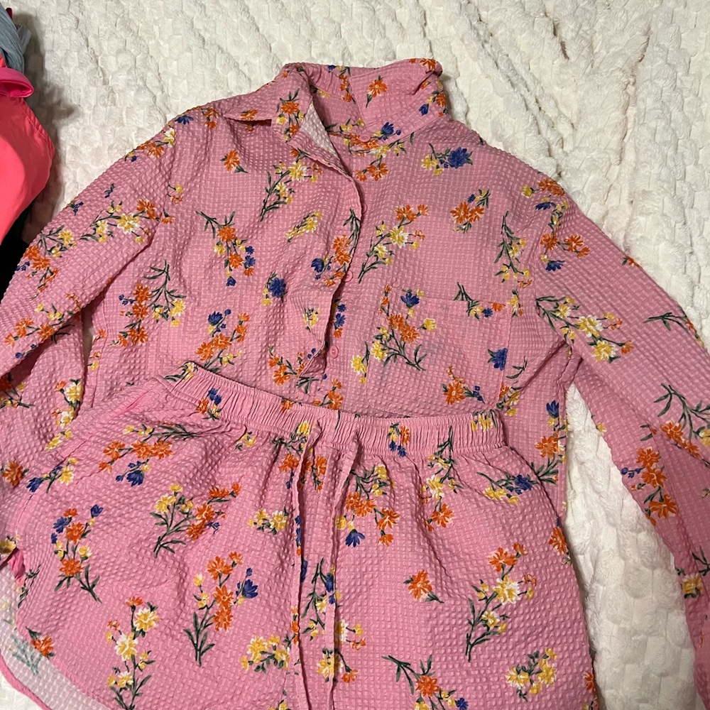 Buddy Love Pink Floral Women's Jacket